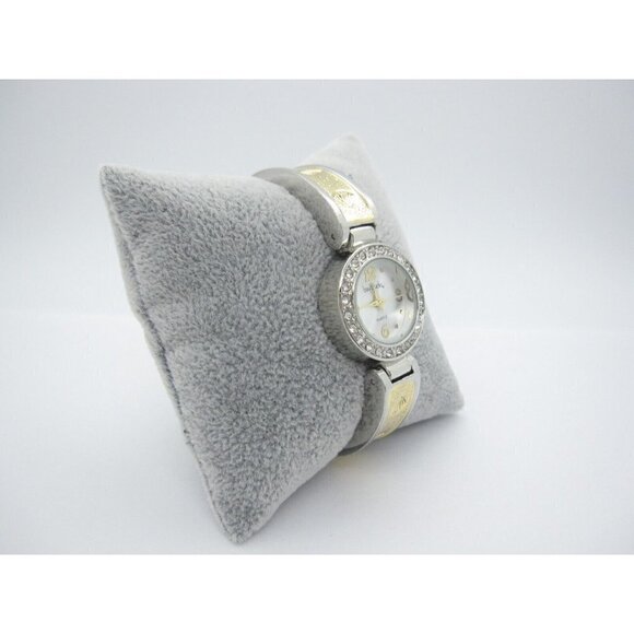 Women's Bay Studio Quartz WR Analog 26mm Dial Causal Round Bangle Watch (E142) - Picture 7 of 11